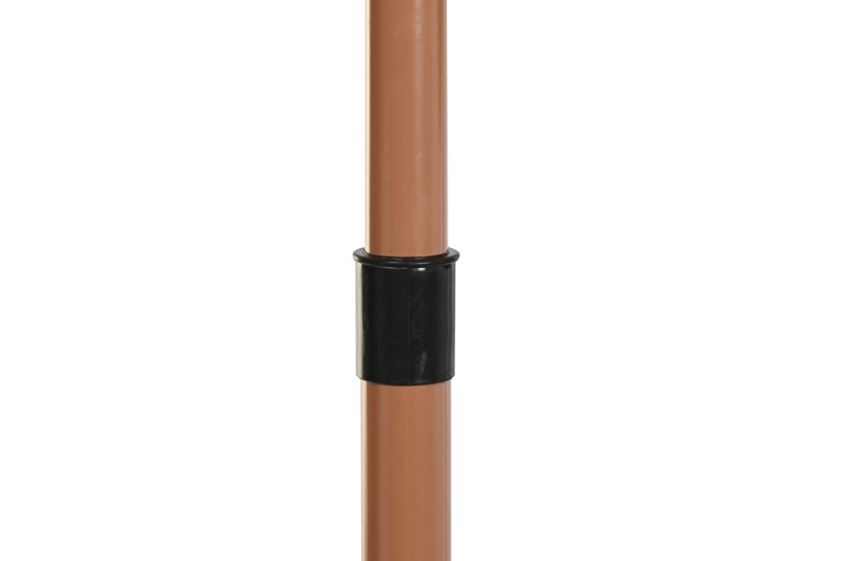 Parasol de Jardín Bohemio Beige con Flecos y Mástil Desmontable - Imagen 5