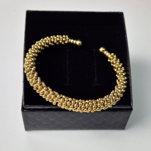 Pulsera Abierta Dorada
