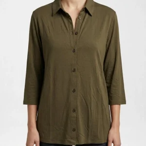 Camisa Majestic Filatures Marrón