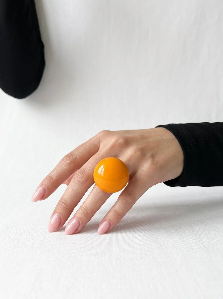 Anillo Fabrizio Marcantelli Armonia Mandarina