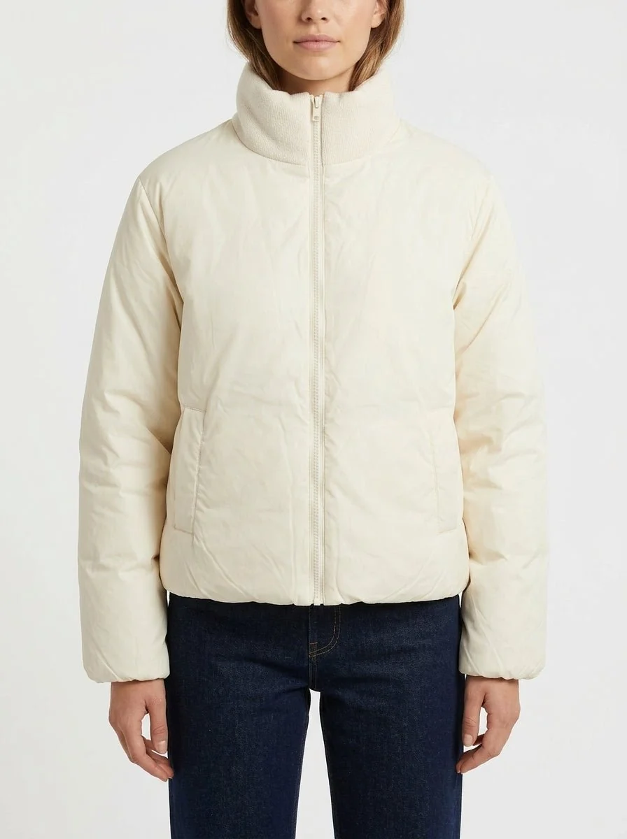 Plumifero Ecoalf Sintre Reversible Crudo - Imagen 5