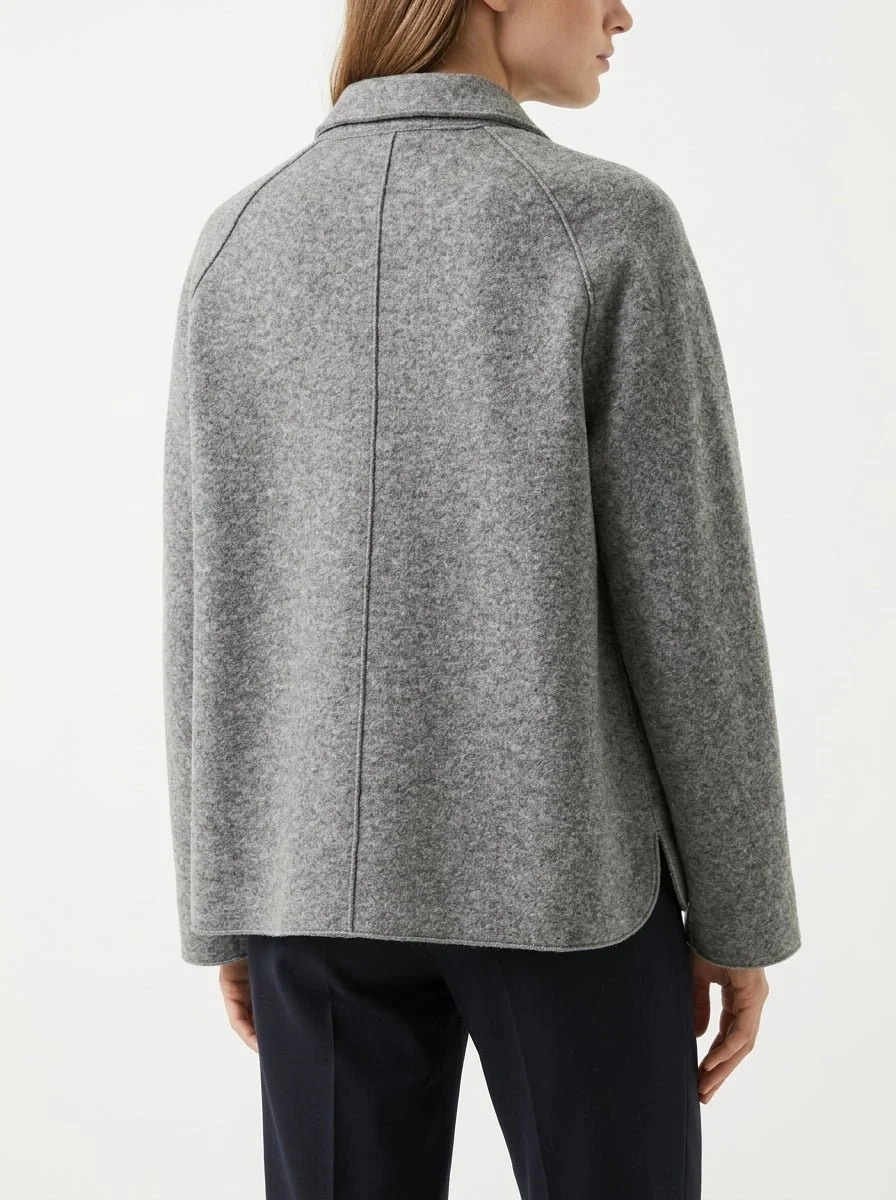 Chaqueta Rosso 35 Lana Gris - Imagen 3