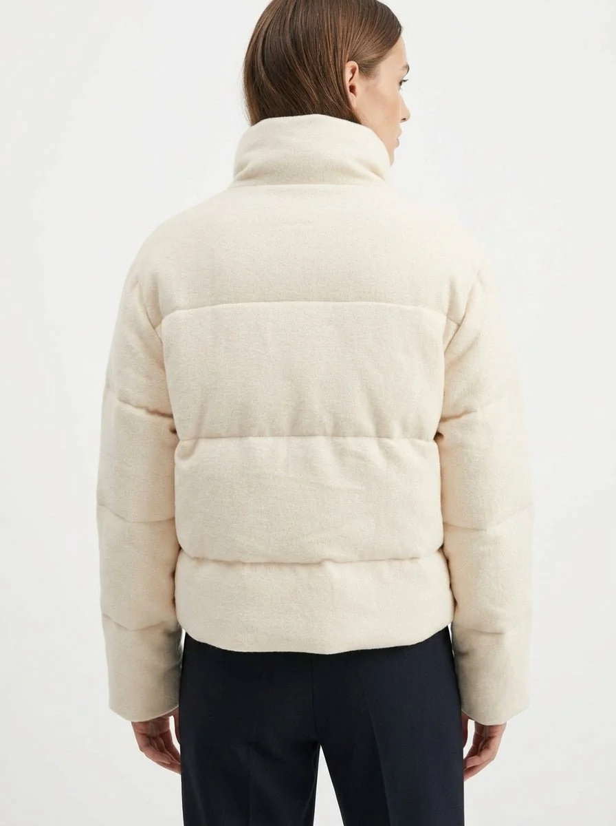 Plumifero Ecoalf Sintre Reversible Crudo - Imagen 3