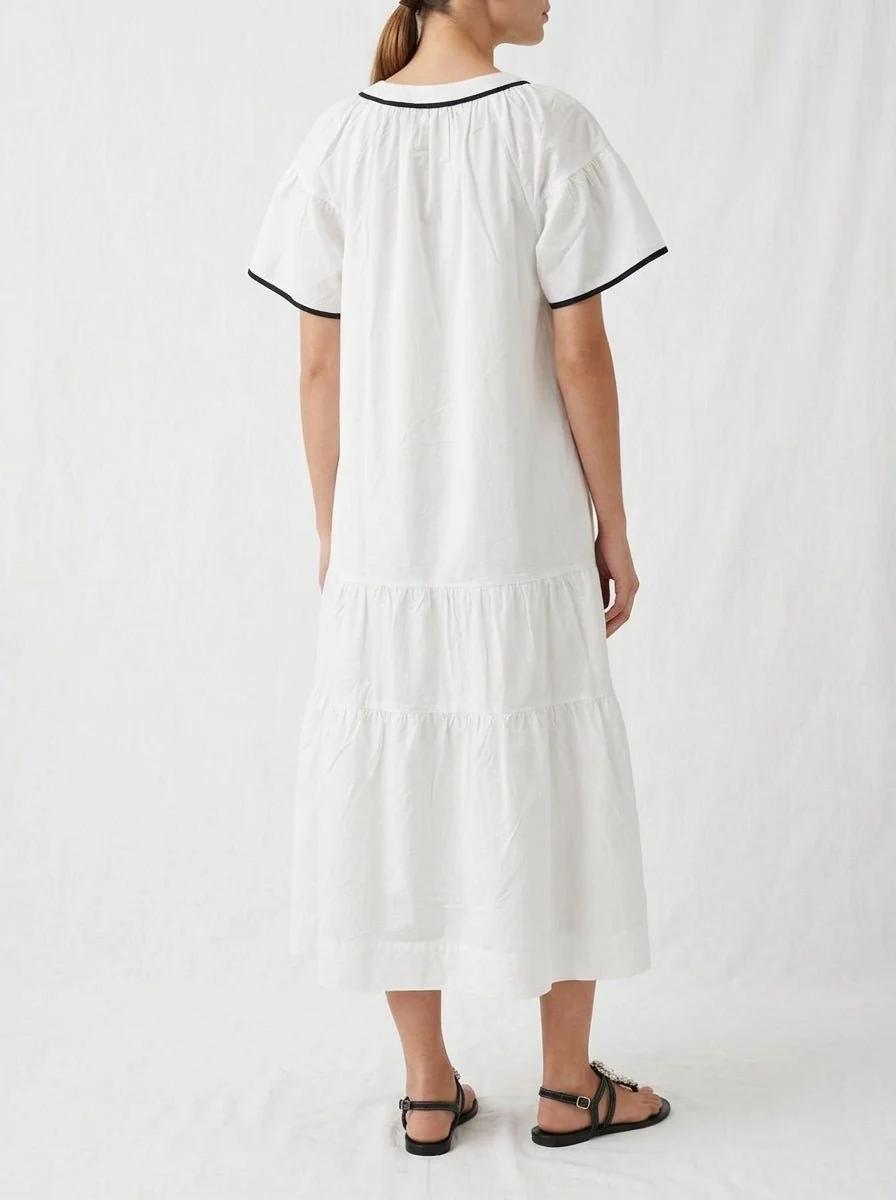 Vestido Rose And Rose Carnation Blanco - Imagen 4