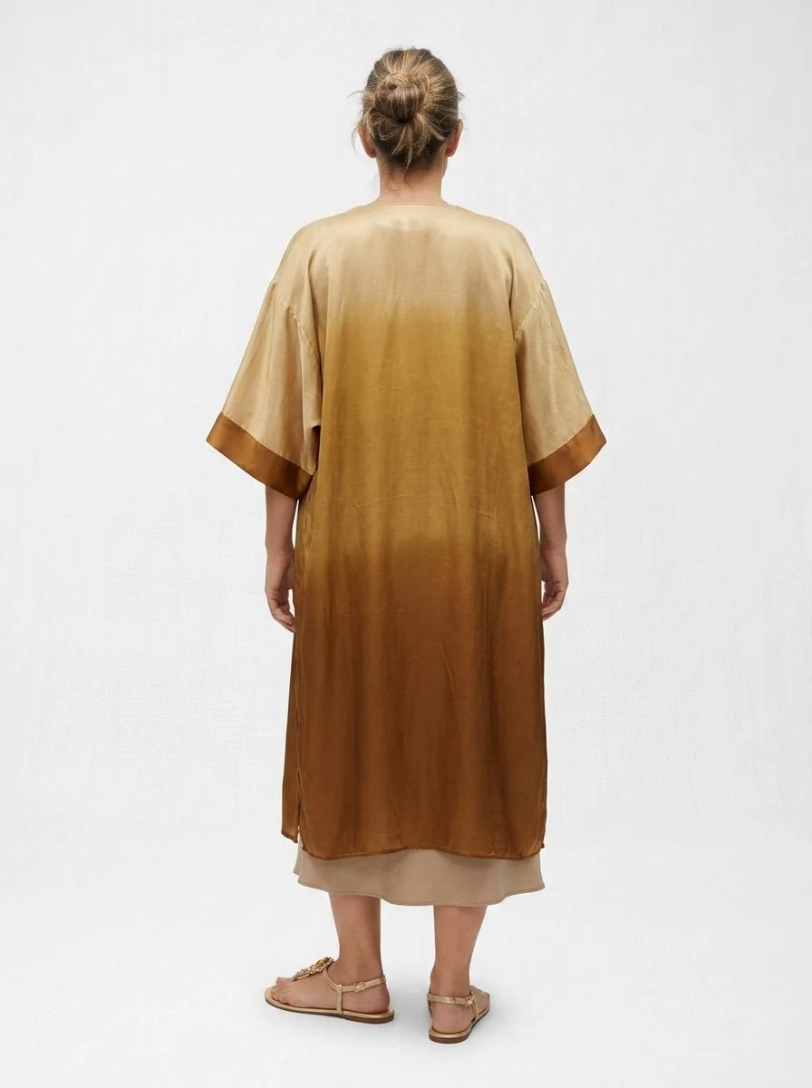 Kimono Alekai Petra Cream Ombre - Imagen 5