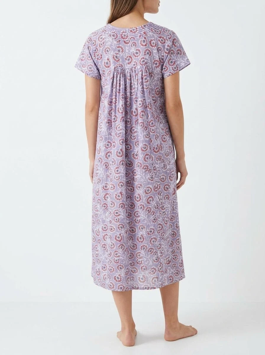 Vestido Zen Ethic Iris Long Eze Lila - Imagen 3