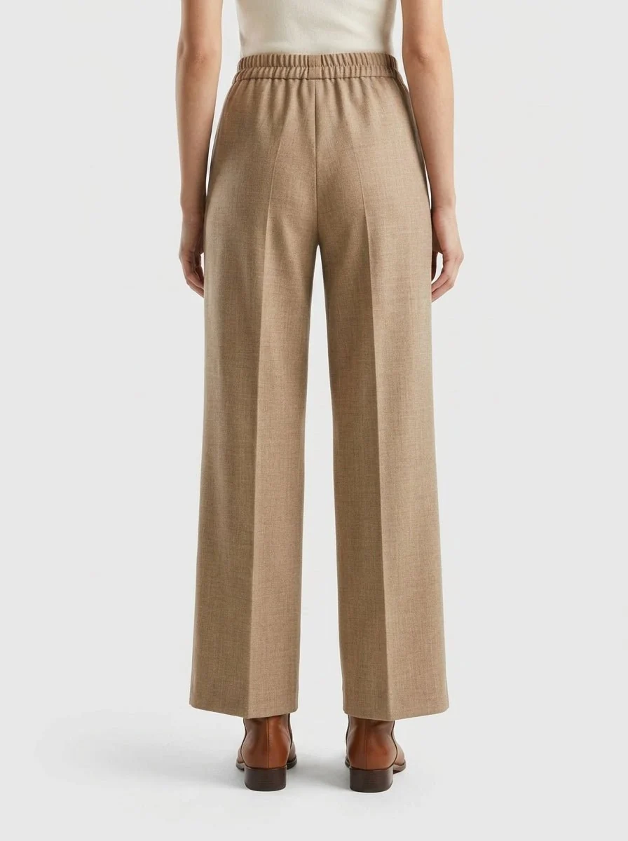 Pantalón AgoeFilo Via Milano Avellana - Imagen 4