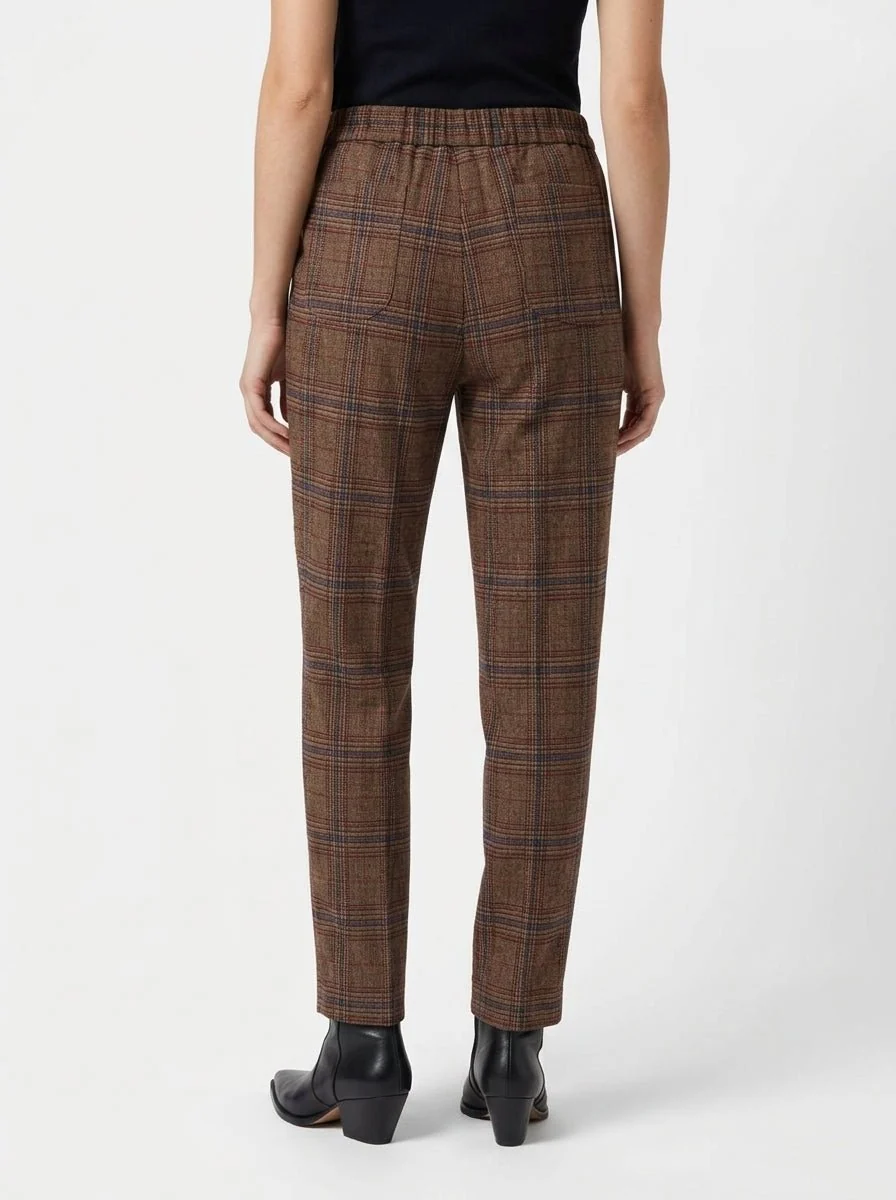 Pantalon Goodmatch Regular Marron - Imagen 4