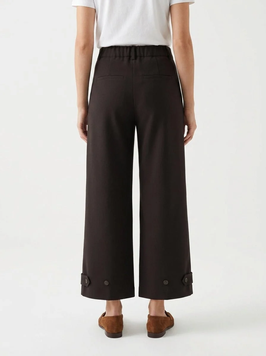Pantalón Andam Trabilla Marrón - Imagen 4