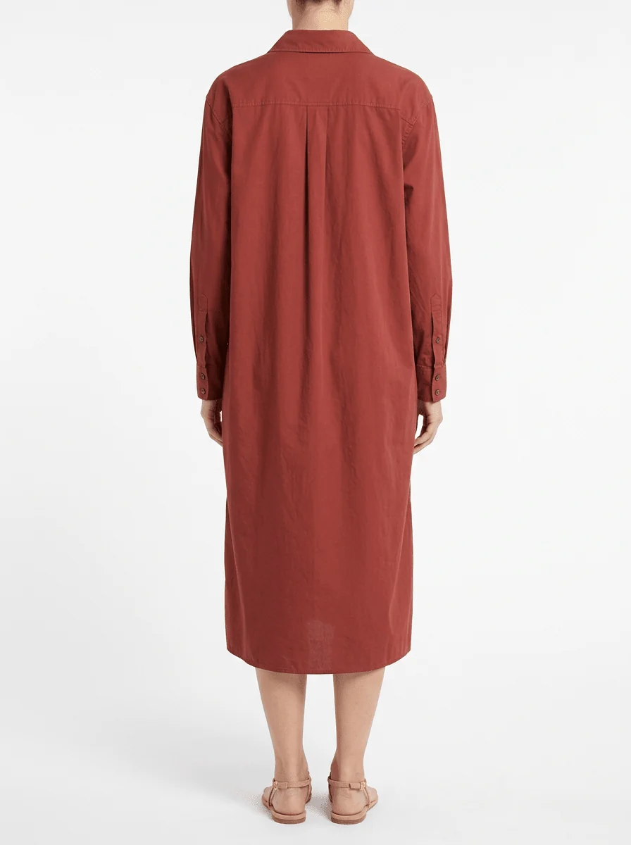 Vestido Diega Rivata Teja - Imagen 4