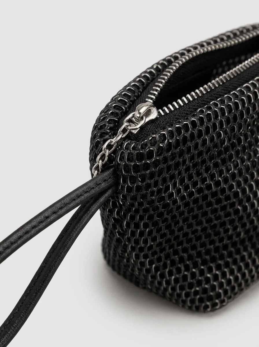 Bolso In·Zu Mouse S Blanco y Negro - Imagen 4