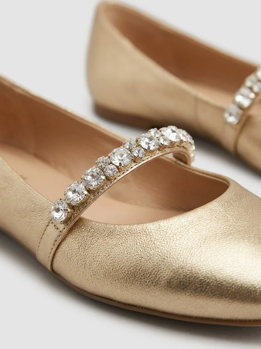 Bailarina Le Capresi Pulsera Piedras Oro - Imagen 5