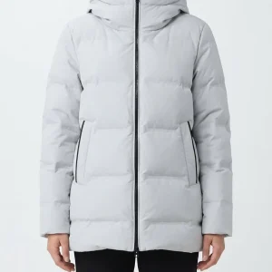 Plumífero Ecoalf Mia Gris Perla