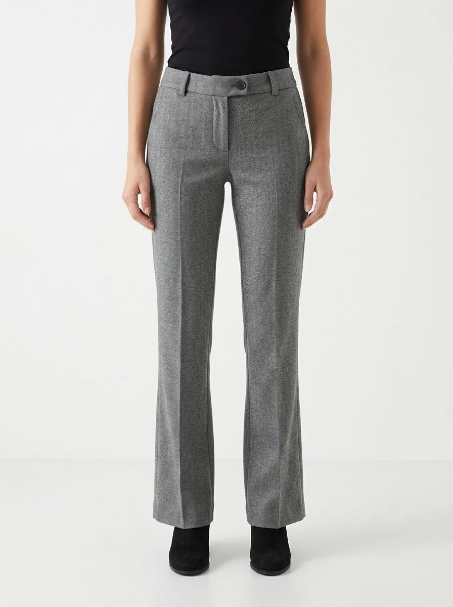 Pantalón Andam Espiga Gris