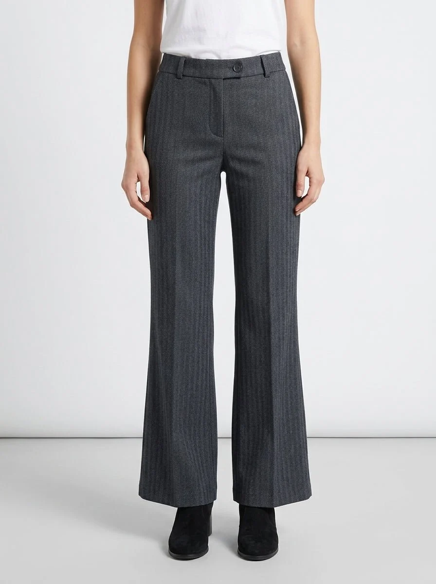 Pantalón Andam Espiga Azul Marino - Imagen 2