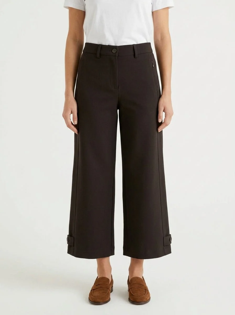 Pantalón Andam Trabilla Marrón - Imagen 2