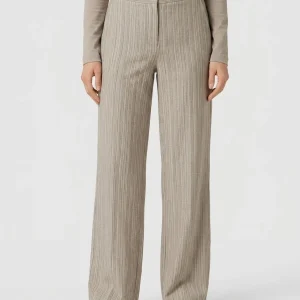 Pantalón AgoeFilo Via Panama Rayas Beige