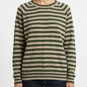 Jersey Floor Rayas Verde
