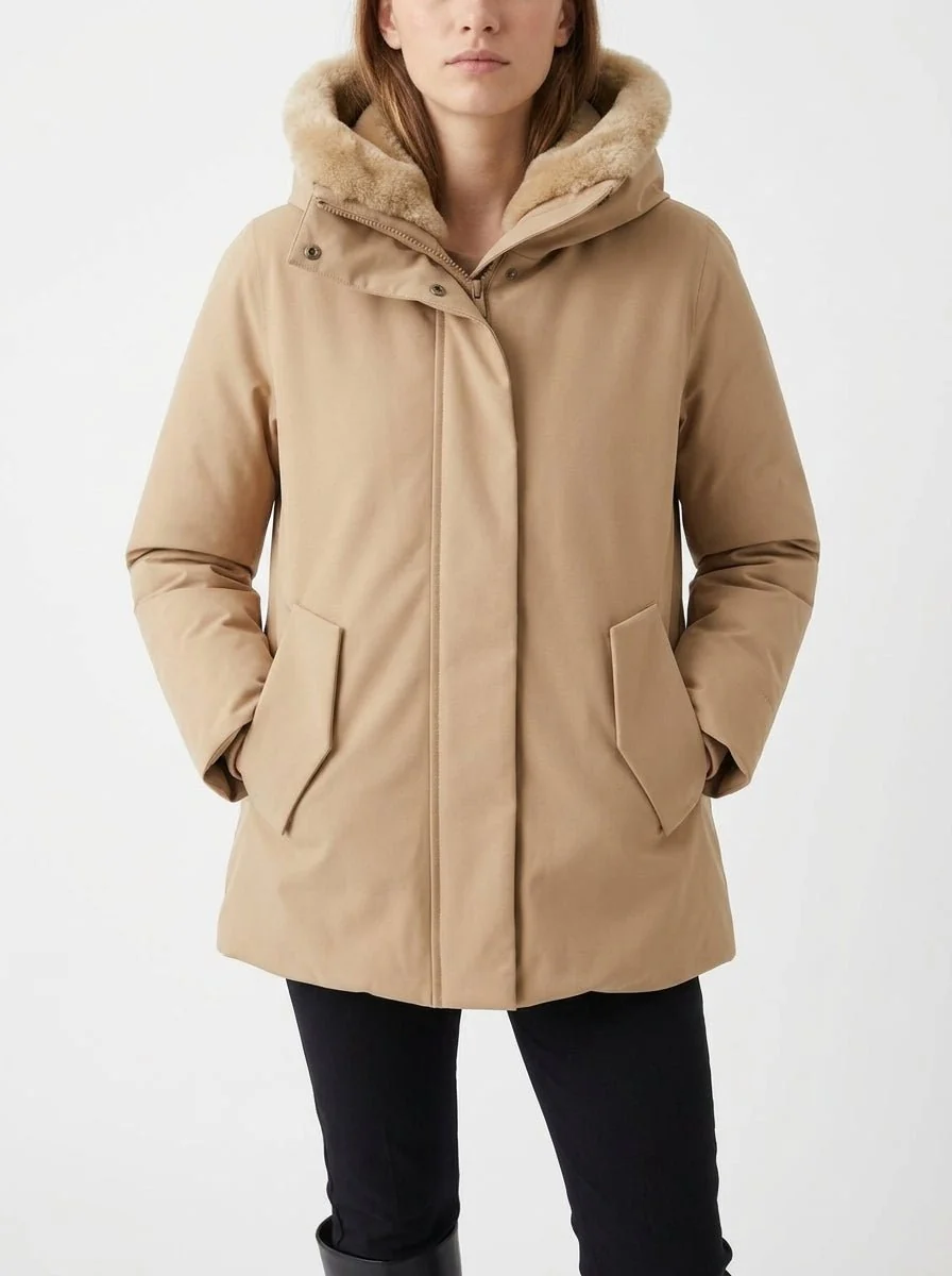Parka Save The Duck Solana Camel