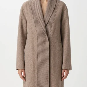 Chaquetón Rosso35 Lana Beige