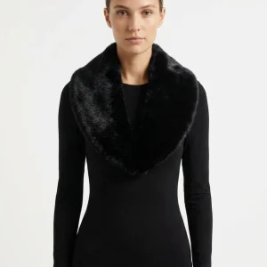 Cuello Betta Corradi Mink Negro