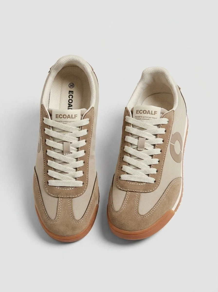 Sneaker Ecoalf Orleans Beige - Imagen 3
