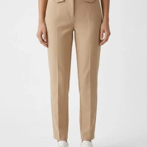 Pantalon Cambio Krystal Flap Camel