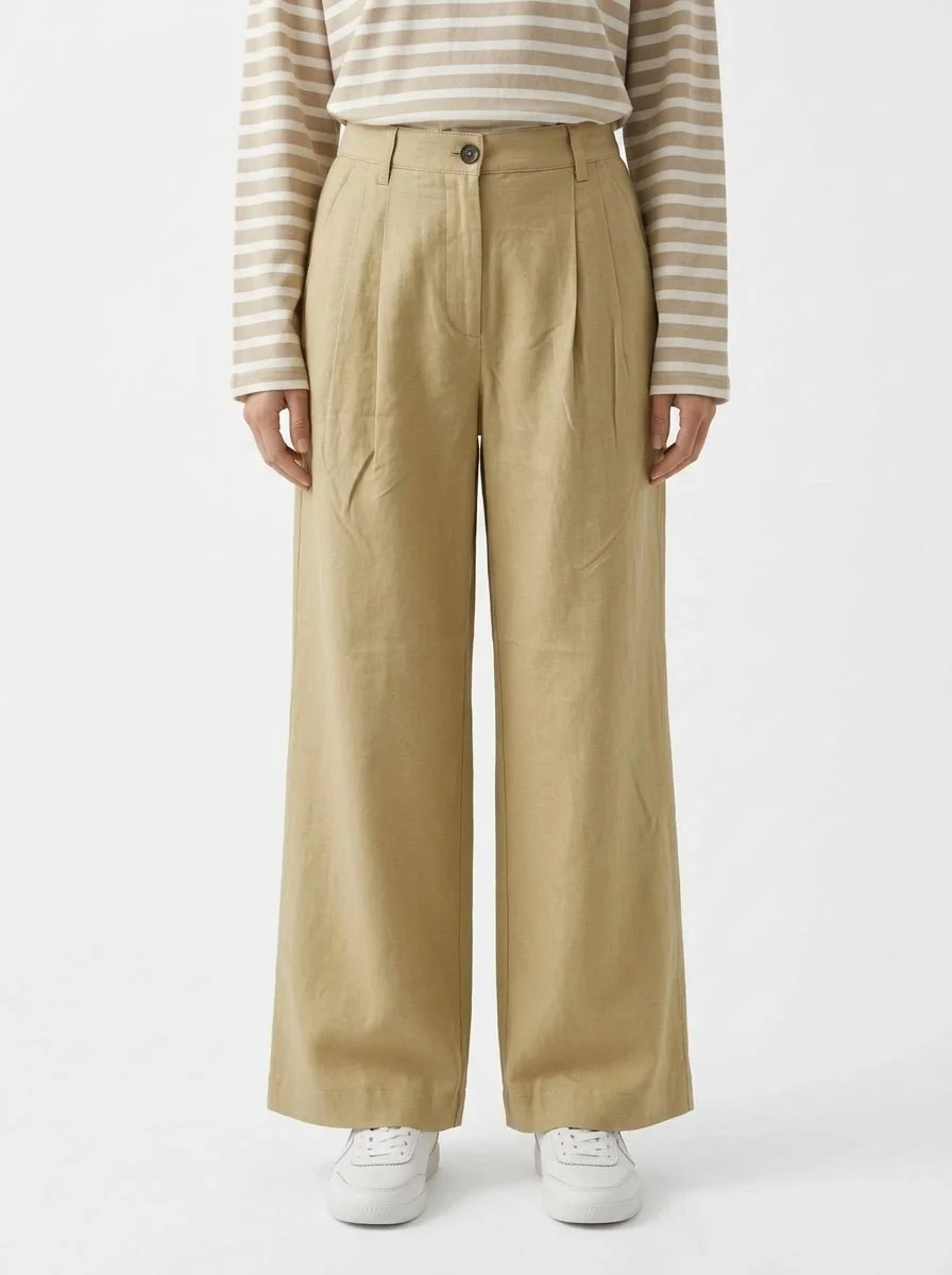 Pantalón Ecoalf Miel Ten Cot Camel
