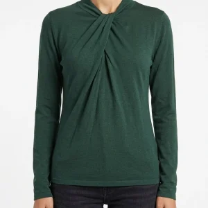 Camiseta Majestic Filatures Nudo Verde