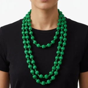 Collar  Il Baco Da Seta Bolas Seda Cartuja 7.5