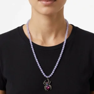 Collar Il Baco Da Seta Perlas Araña