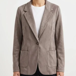 Blazer Majestic Filatures Terciopelo Vison