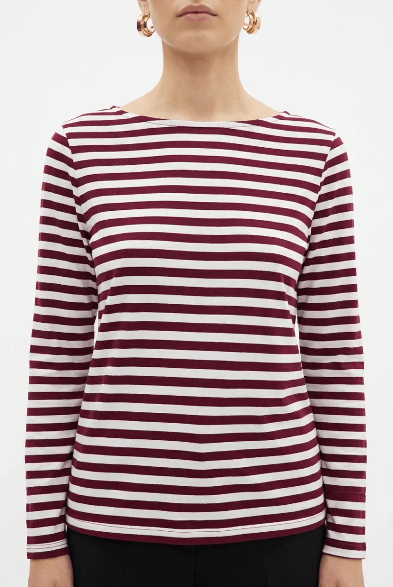 Camiseta Floor Bicolor Barca Granate - Imagen 2