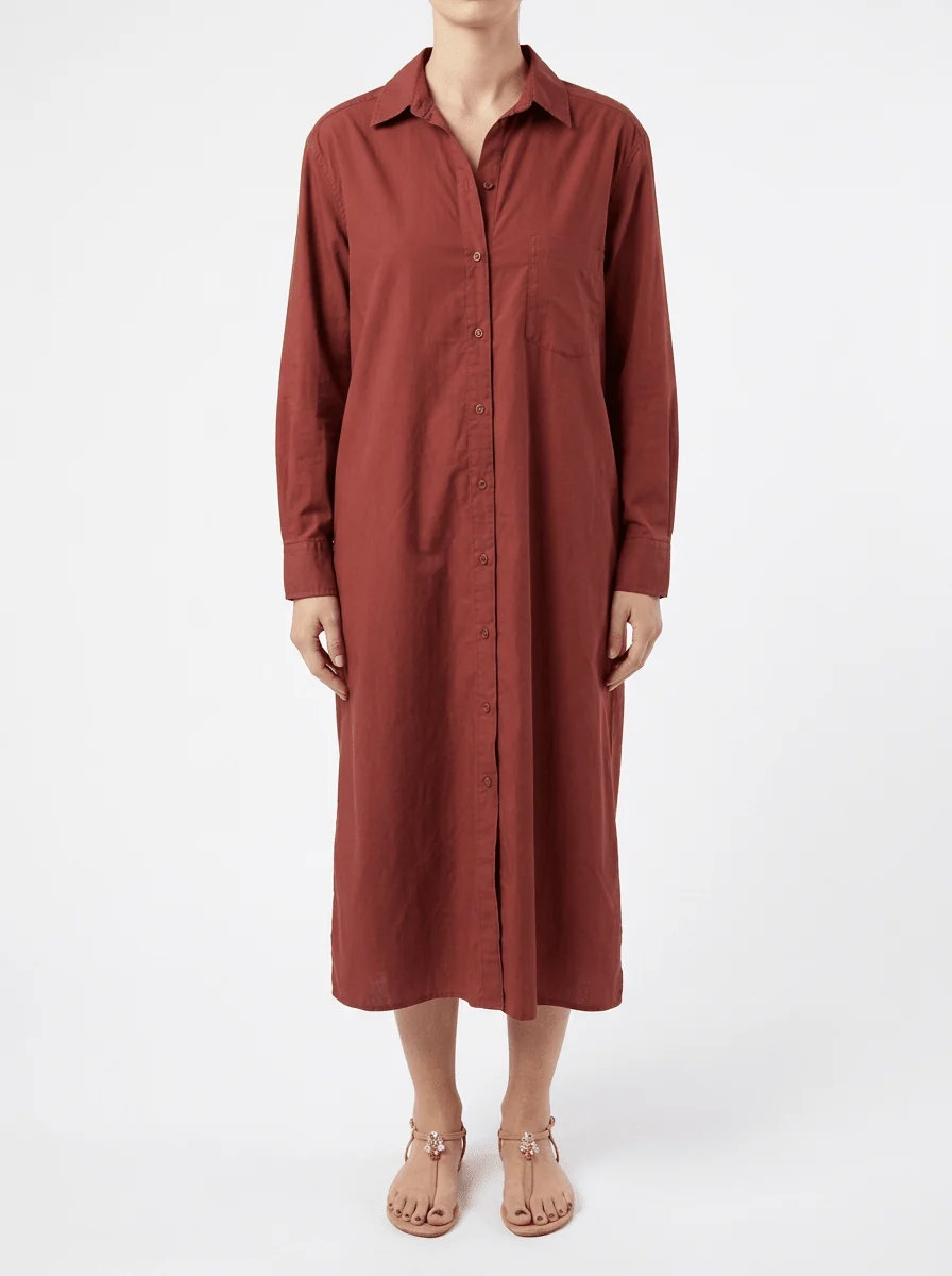 Vestido Diega Rivata Teja - Imagen 2