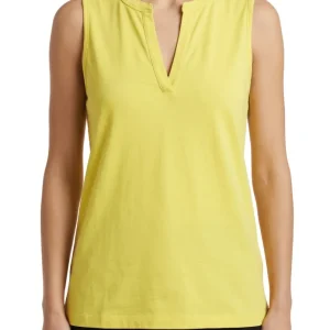 Camiseta Absolut Cashmere Tessie Amarillo