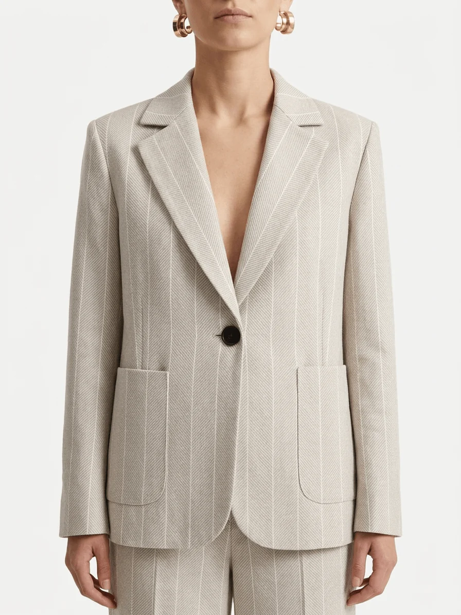 Blazer Agoefilo Raya Beige - Imagen 2