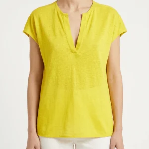 Camiseta Shirt C-Zero Lino Amarillo