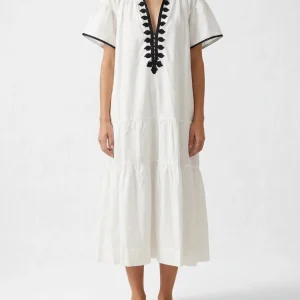 Vestido Rose And Rose Carnation Blanco