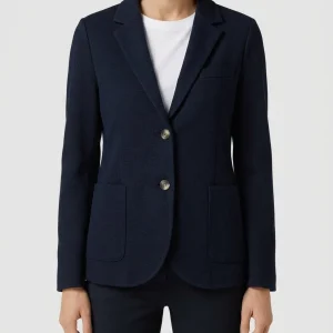 Blazer Harris Wharf London Stand Up Honeycomb Marino