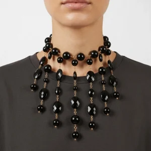 Collar Fabrizio Marcantelli Chandelier Negro