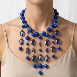 Collar Fabrizio Marcantelli Chandelier Azul