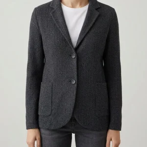 Blazer Harris Wharf London Frise Bicolor Gris