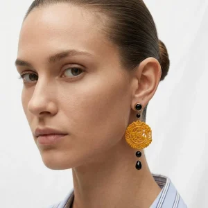 Pendientes Fabrizio Marcantelli Mandala Pequeño Dorado