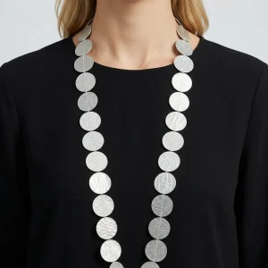 Collar Ana Hagopian Dot Plateado