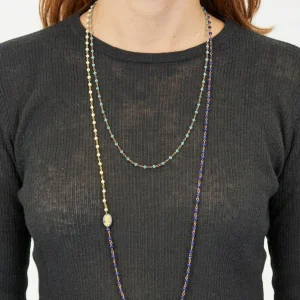 Collar Fabrizio Marcantelli Fino Cara Azul