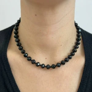 Collar Fabrizio Marcantelli Perlitas Corto Negro