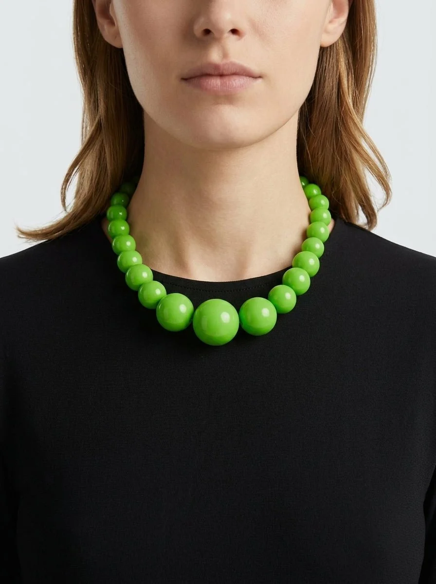 Collar Fabrizio Marcantelli Baco Verde