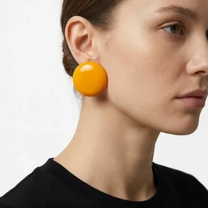 Pendientes Fabrizio Marcantelli Armonia Mandarina