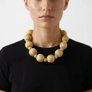 Collar Il Baco Da Seta Linh Beige