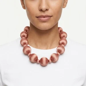Collar Il Baco Da Seta Linh Rosa Empolvado